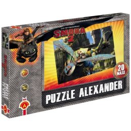 PUZZLE JAK WYTRESOWAĆ SMOKA 20 MAXI PROD POLSKI ALEXANDER