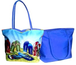 TORBA PLAŻOWA na plażę SHOPPER BAG Torebka 50 x 58