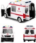 Autko AMBULANS światło dźwięk odgłosy otwierane drzwi