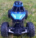 Autko Zdalnie Sterowane MONSTER TRUCK METAL LED RC blue #A1