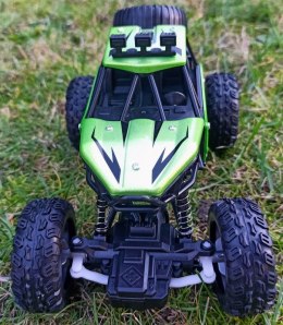 Autko Zdalnie Sterowane MONSTER TRUCK METAL LED RC green #A1