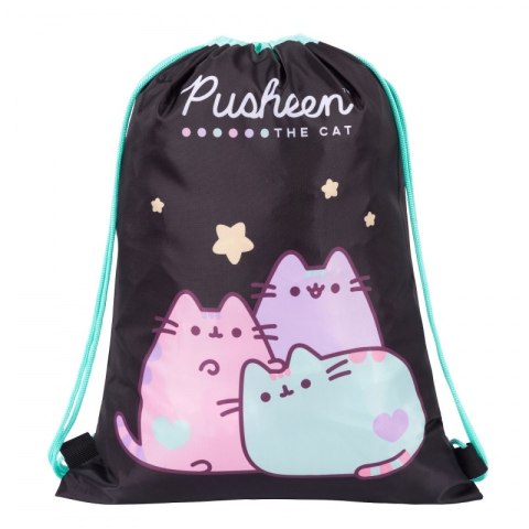 Worek szkolny na obuwie Pusheen pastel