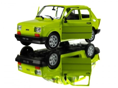 WELLY MALUCH FIAT 126P 1:21 SAMOCHÓD KOLEKCJONERSKI jas ziel