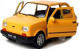 WELLY MALUCH FIAT 126P 1:34 SAMOCHÓD KOLEKCJONERSKI żółty