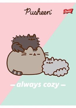 Zeszyt w kratkę A5 32 kartkowy Kotek Pusheen The Cat