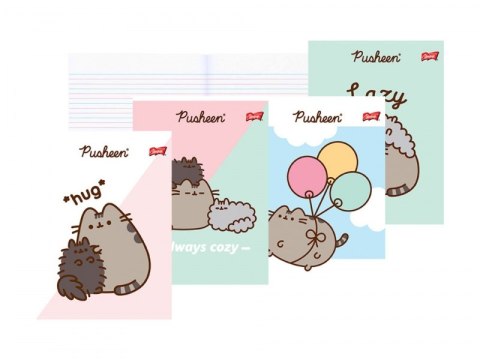 Zeszyt w trzy linie A5 32 kartkowy Kotek Pusheen The Cat